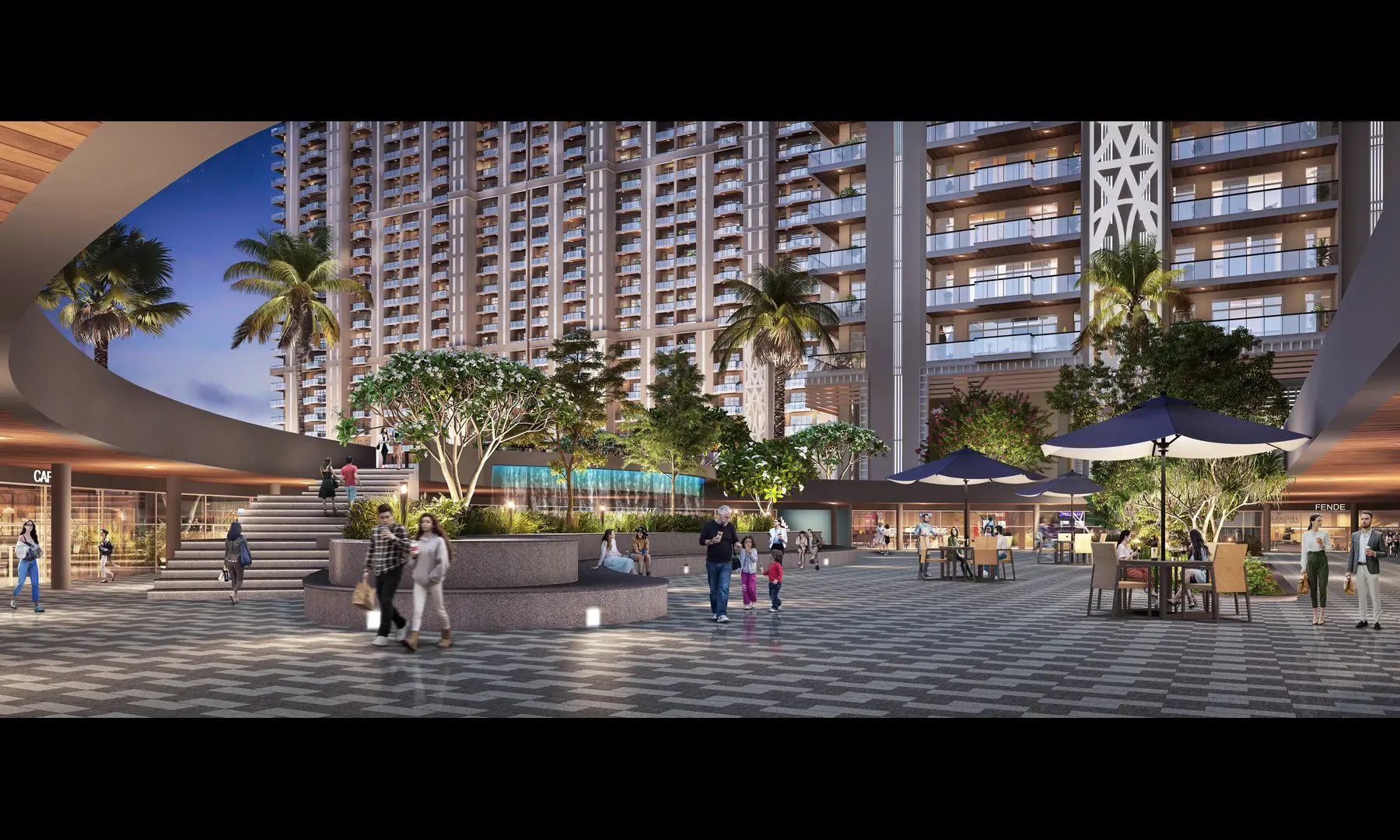 Stylish and modern interior design featured in a Vaastvik Realtors property